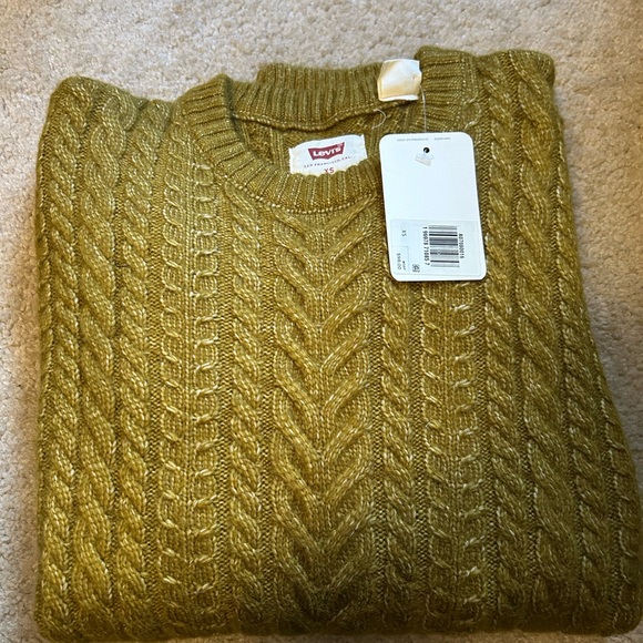 Levi's Cable Knit Sweater (x-small) NWT - Picture 1 of 3